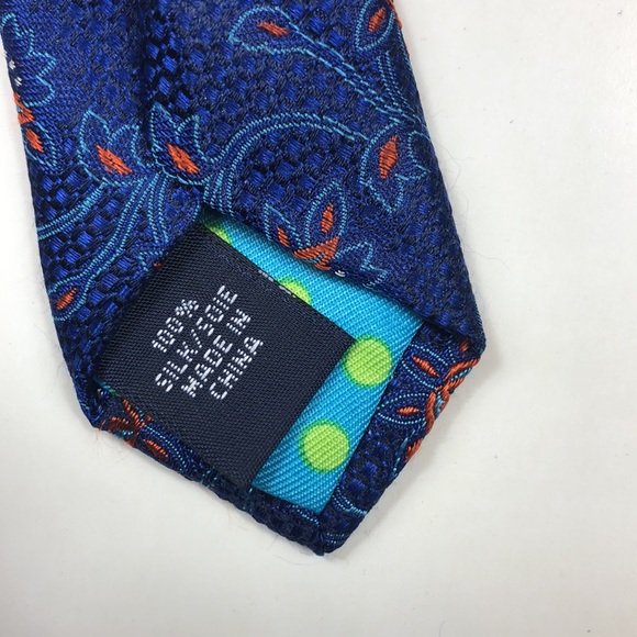 Ted Baker London Silk Floral Print Tie 60” - Picture 5 of 10